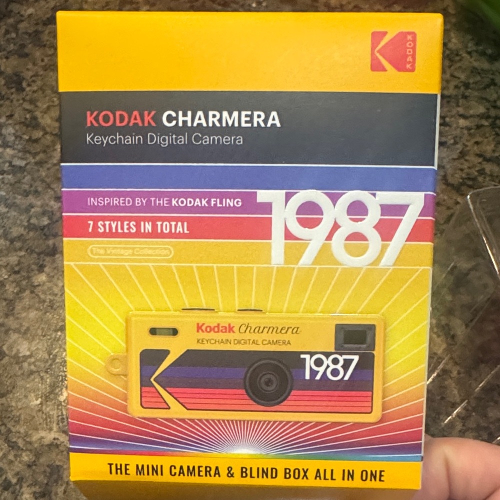Kodak Charmera Keychain Digital Camera - Red